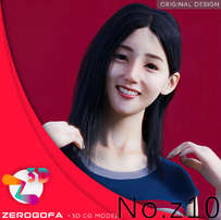 Z10 daz studio 3d人物建模型人体建模DAZ人物角色素材